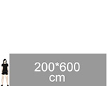 200 * 600cm